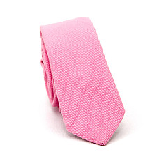 Галстук Gofin розовый матовый узкий 5 см MKG-26000