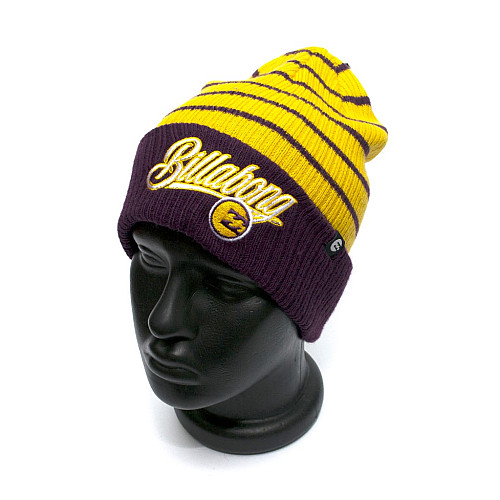 Шапка Billabong желтая в фиолетовую полоску N2BN04BIW3