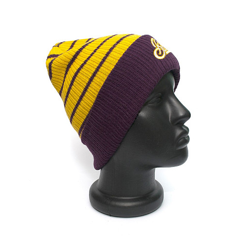 Шапка Billabong желтая в фиолетовую полоску N2BN04BIW3