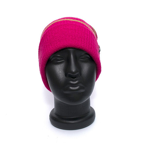 Шапка Billabong фуксія в смужку Q9BN11BIW4