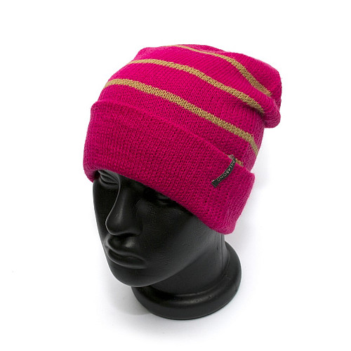 Шапка Billabong фуксія в смужку Q9BN11BIW4