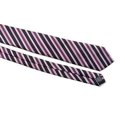 Краватка C&A C&A чоловіча фіолетова в смужку CA-4042