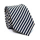 Галстук C&A мужской сине-белый в полоску CA-4060