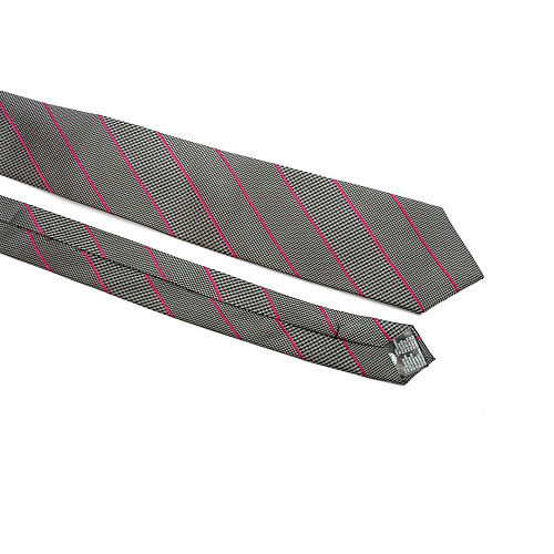 Краватка C&A чоловіча cіра в смужку CA-4076