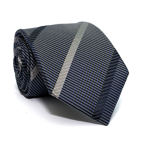 Галстук C&A мужской в синий оттенок с полосками CA-4090