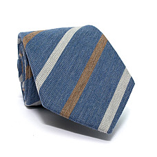 Галстук C&A мужской синий в полоску CA-4094