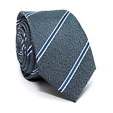 Галстук C&A мужской синий с полосками CA-4097