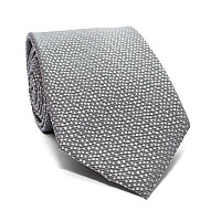 Краватка C&A чоловіча сіра з крапками CA-4101