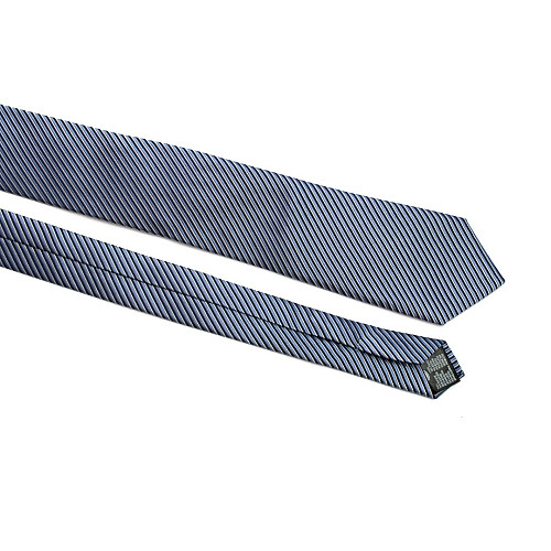 Галстук C&A мужской голубой в полоску CA-4130