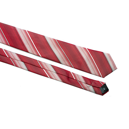 Галстук C&A мужской красный в полоску CA-4137