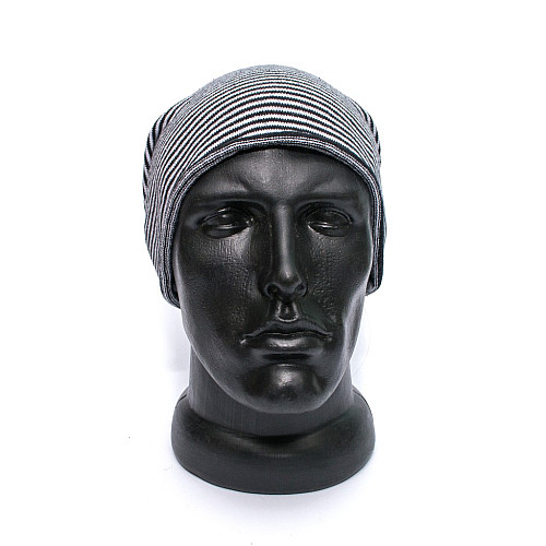 Шапка RVCA чорно-біла в смужку Q9BNRARVW4