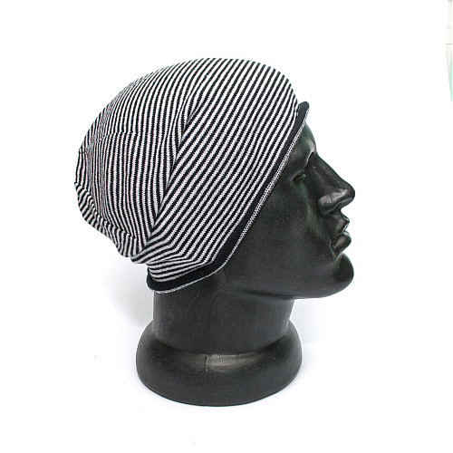 Шапка RVCA чорно-біла в смужку Q9BNRARVW4