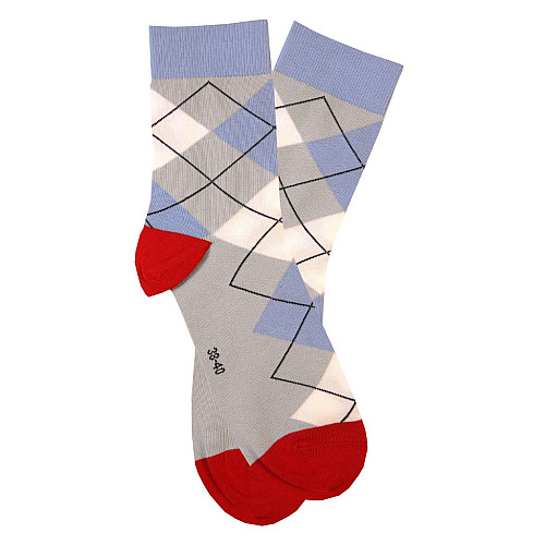 Шкарпетки жіночі в ромбіки шотландка Art 324