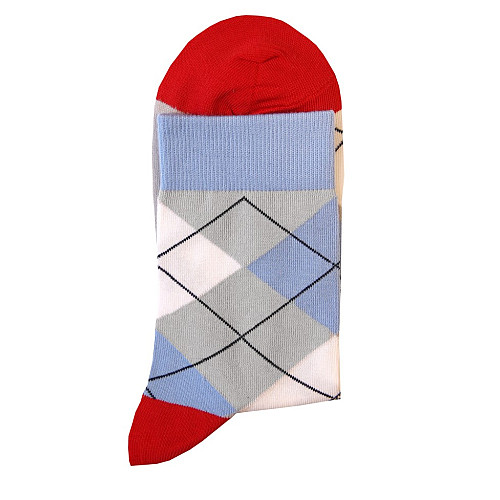 Шкарпетки жіночі в ромбіки шотландка Art 324