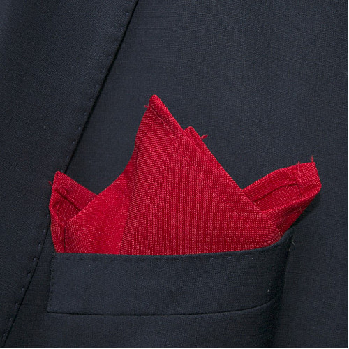 Набор 2 в 1 бабочка Gofin с платком красного цвета ABN-12008