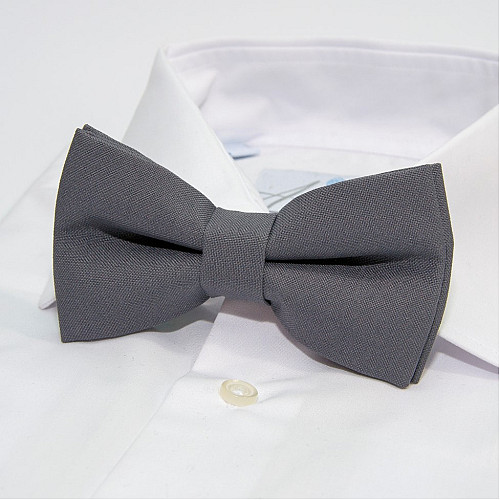 Набор 2 в 1 бабочка Gofin с платком темно-серого цвета ABN-12009