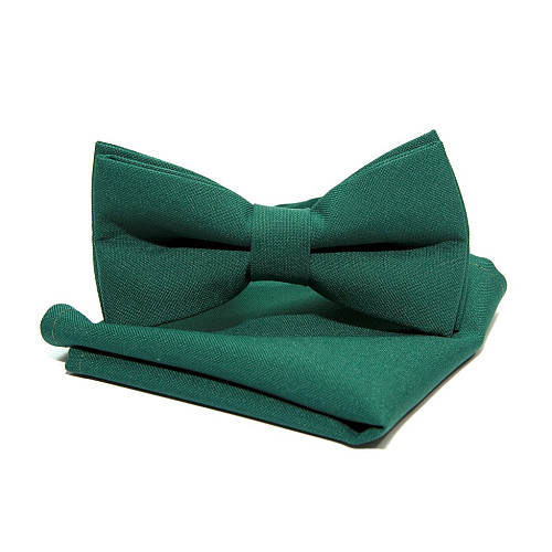 Набір 2 в 1 метелик Gofin з хустинкою зелено-смарагдового кольору ABN-12011