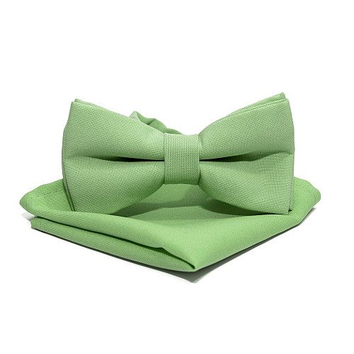 Набір 2 в 1 метелик Gofin з хустинкою мятного кольору ABN-12016