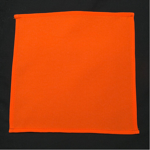 Набор 2 в 1 бабочка Gofin с платком ярко-оранжевогог цвета ABN-12019