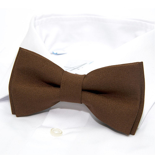 Набір 2 в 1 метелик Gofin з хустинкою коричневого кольору ABN-12020