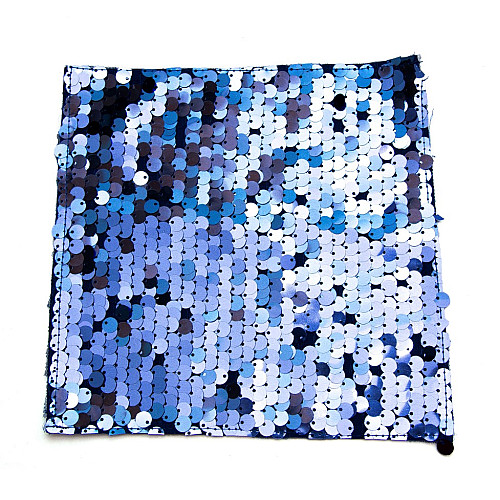 Набор 2 в 1 бабочка Gofin с платком персикового цвета с пайетками ABN-12025