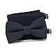 Набір темно-синій однотонний Gofin підтяжки та метелик ABP-12004