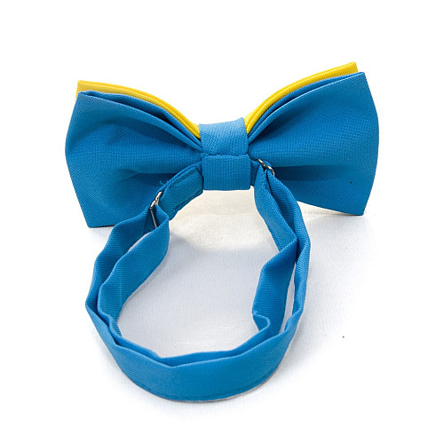 Синьо-жовтий набір Gofin підтяжки та метелик ABP-12014