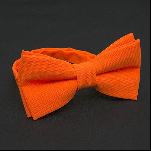 Краватка-метелик Gofin помаранчевий насичений AB-7224