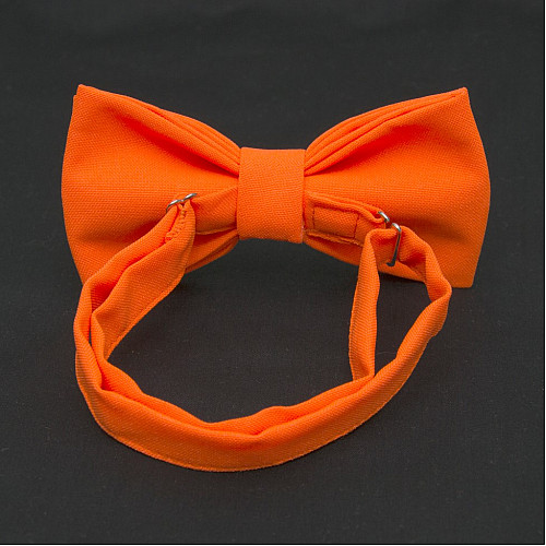 Краватка-метелик Gofin помаранчевий насичений AB-7224