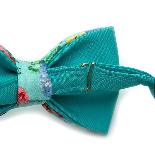 Галстук-бабочка Gofin разноцветная c цветами AB-7248