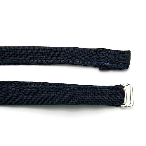 Галстук-бабочка Gofin темно синяя c цветами AB-7249