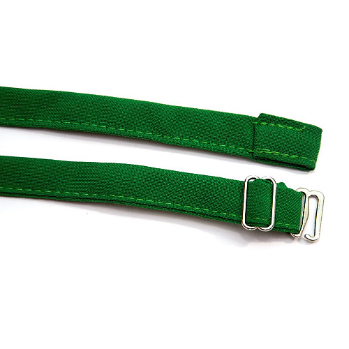 Галстук-бабочка Gofin зеленая матовая двухслойная AB-7267