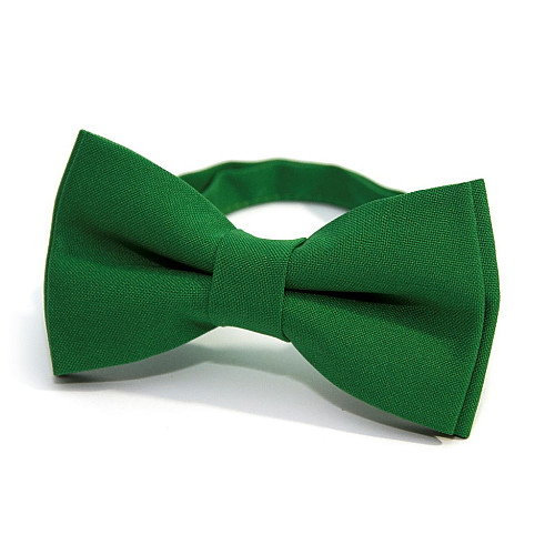 Галстук-бабочка Gofin зеленая матовая двухслойная AB-7267