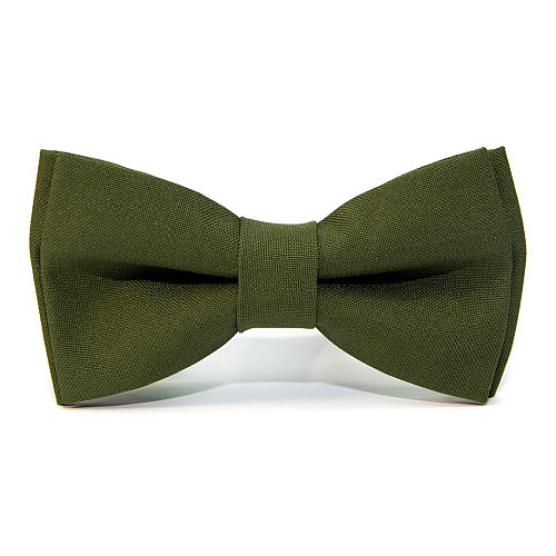 Краватка-метелик Gofin хакі двошаровий матовий AB-7269