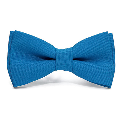 Двошаровий граватка-метелик Gofin блакитного кольору AB-7270