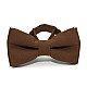 Краватка-метелик Gofin коричневий матовий AB-7271