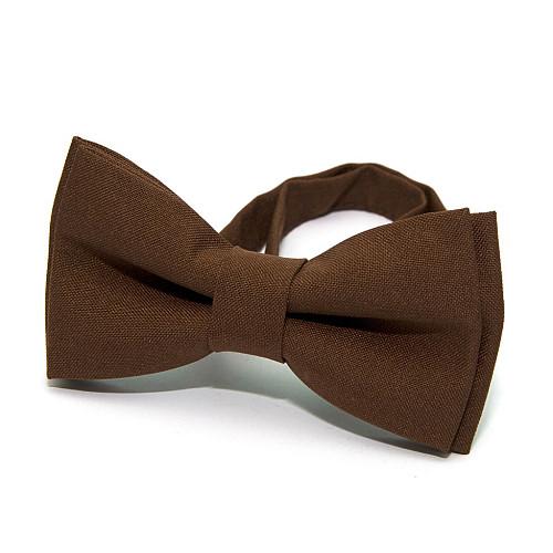 Краватка-метелик Gofin коричневий матовий AB-7271