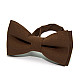 Краватка-метелик Gofin коричневий матовий AB-7271