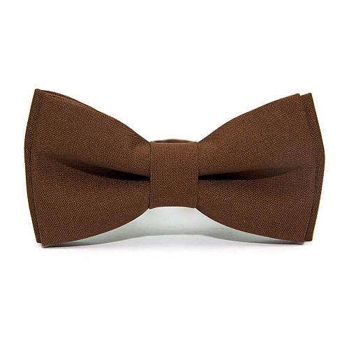 Краватка-метелик Gofin коричневий матовий AB-7271