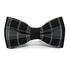 Серо-черная галстук бабочка Gofin в клетку AB-7275