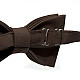 Галстук-бабочка Gofin темно-коричневая двухcлойная AB-7278