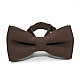 Галстук-бабочка Gofin темно-коричневая двухcлойная AB-7278