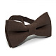 Галстук-бабочка Gofin темно-коричневая двухcлойная AB-7278