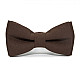 Галстук-бабочка Gofin темно-коричневая двухcлойная AB-7278