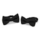 Набор 2 в 1 черная классическая бабочка для отца и сына Gofin BNG-13006