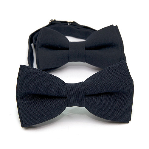 Набор 2 в 1 темно-синяя классическая бабочка для отца и сына Gofin BNG-13018