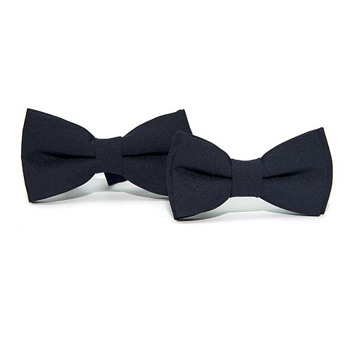 Набор 2 в 1 темно-синяя классическая бабочка для отца и сына Gofin BNG-13018