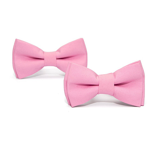 Набір 2 в 1 рожевий класичний метелик для батька та сина Gofin BNG-13038