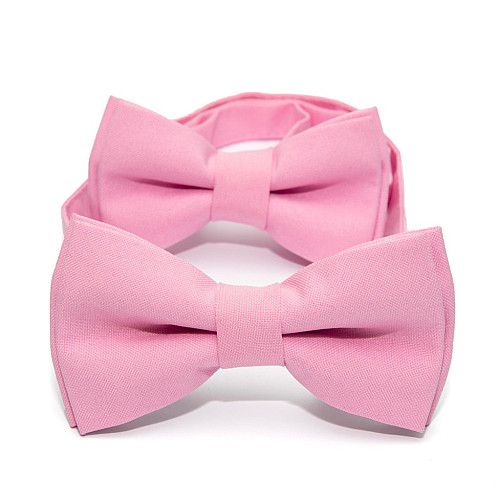 Набір 2 в 1 рожевий класичний метелик для батька та сина Gofin BNG-13038