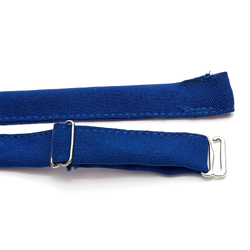 Детская галстук бабочка Gofin синяя электрик матовая DGB-2601